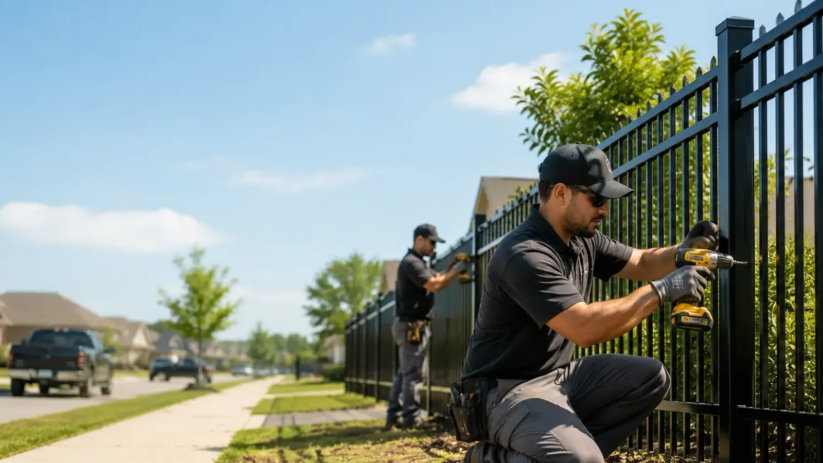 Metal Fence Installation in Garciasville, TX